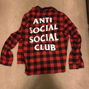 Anti Social Social Club Flannel